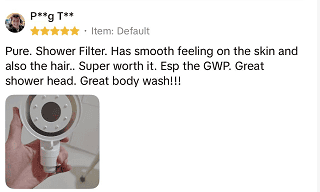 AquaWel TikTok Shop customer review 5