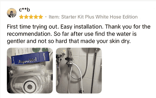 AquaWel TikTok Shop customer review 2